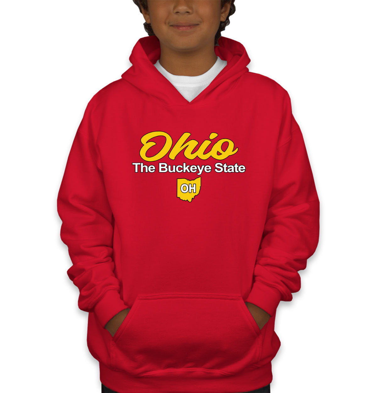 Ohio The Buckeye State Youth Hoodie