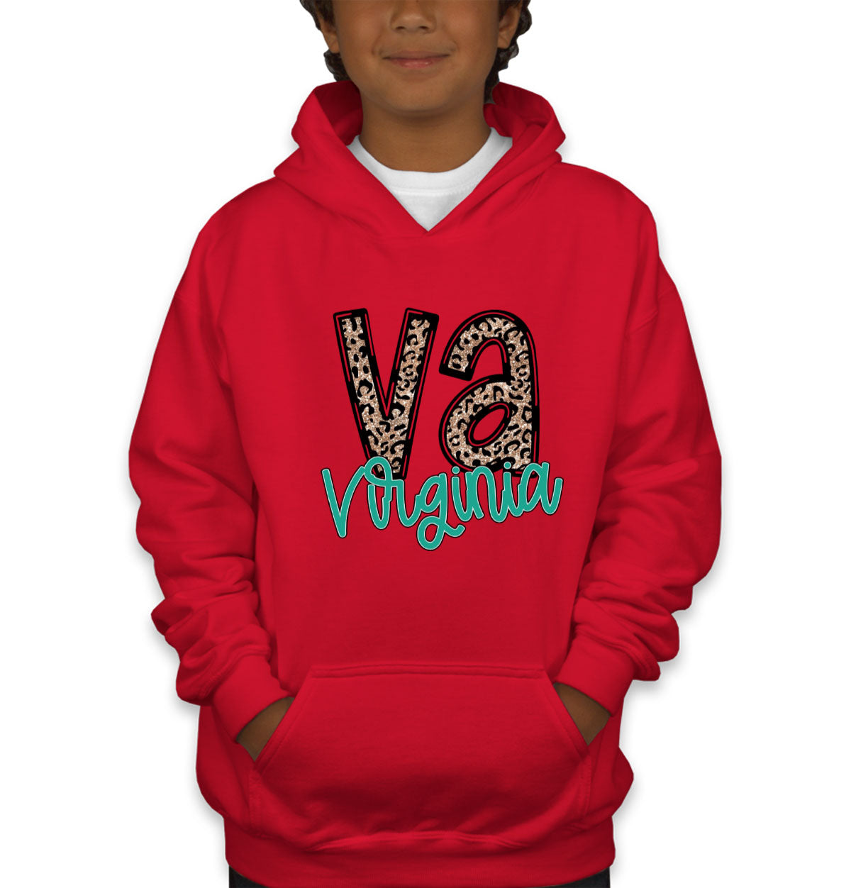 Virginia State Abbreviation Youth Hoodie