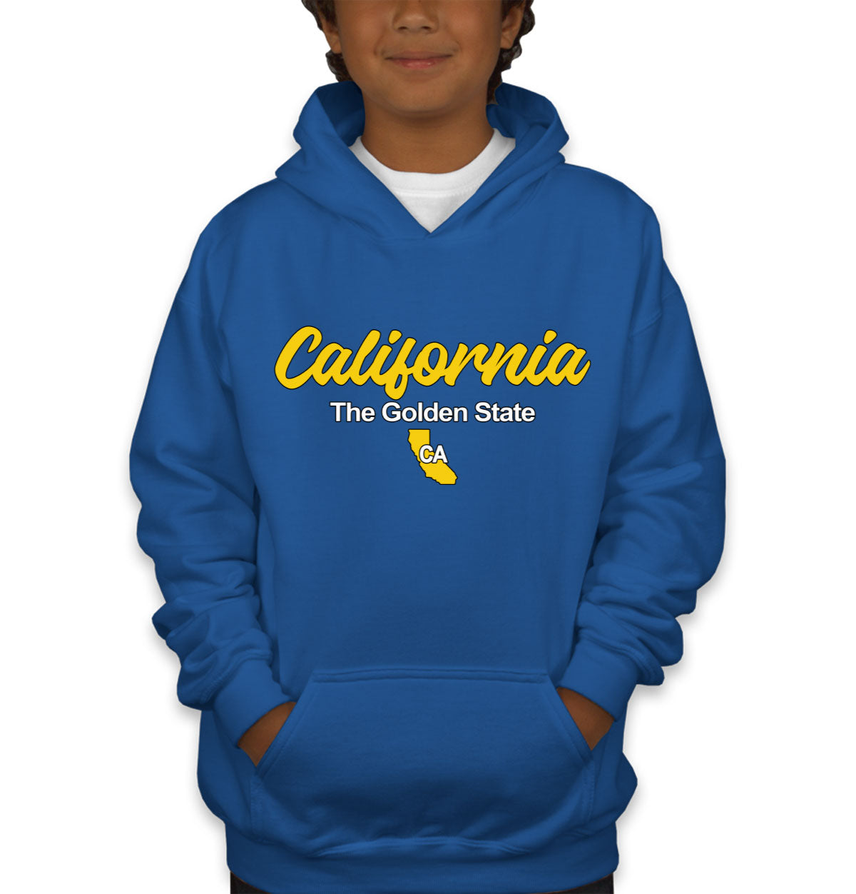 California The Golden State Youth Hoodie
