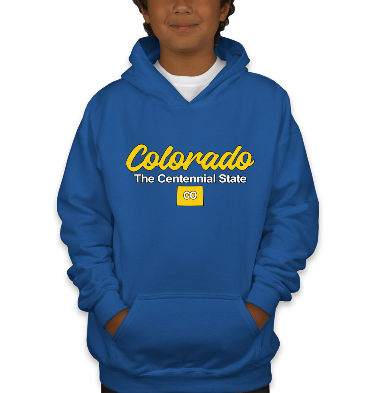 Colorado The Centennial State Youth Hoodie
