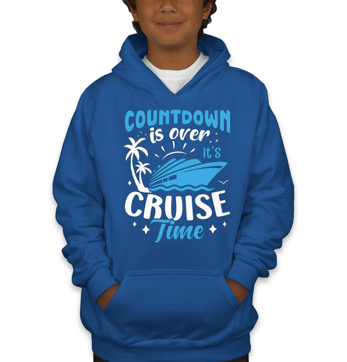 Countdown Is Over It's Cruise Time Youth Hoodie