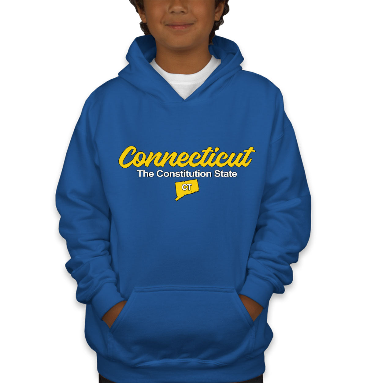 Connecticut The Constitution State Youth Hoodie