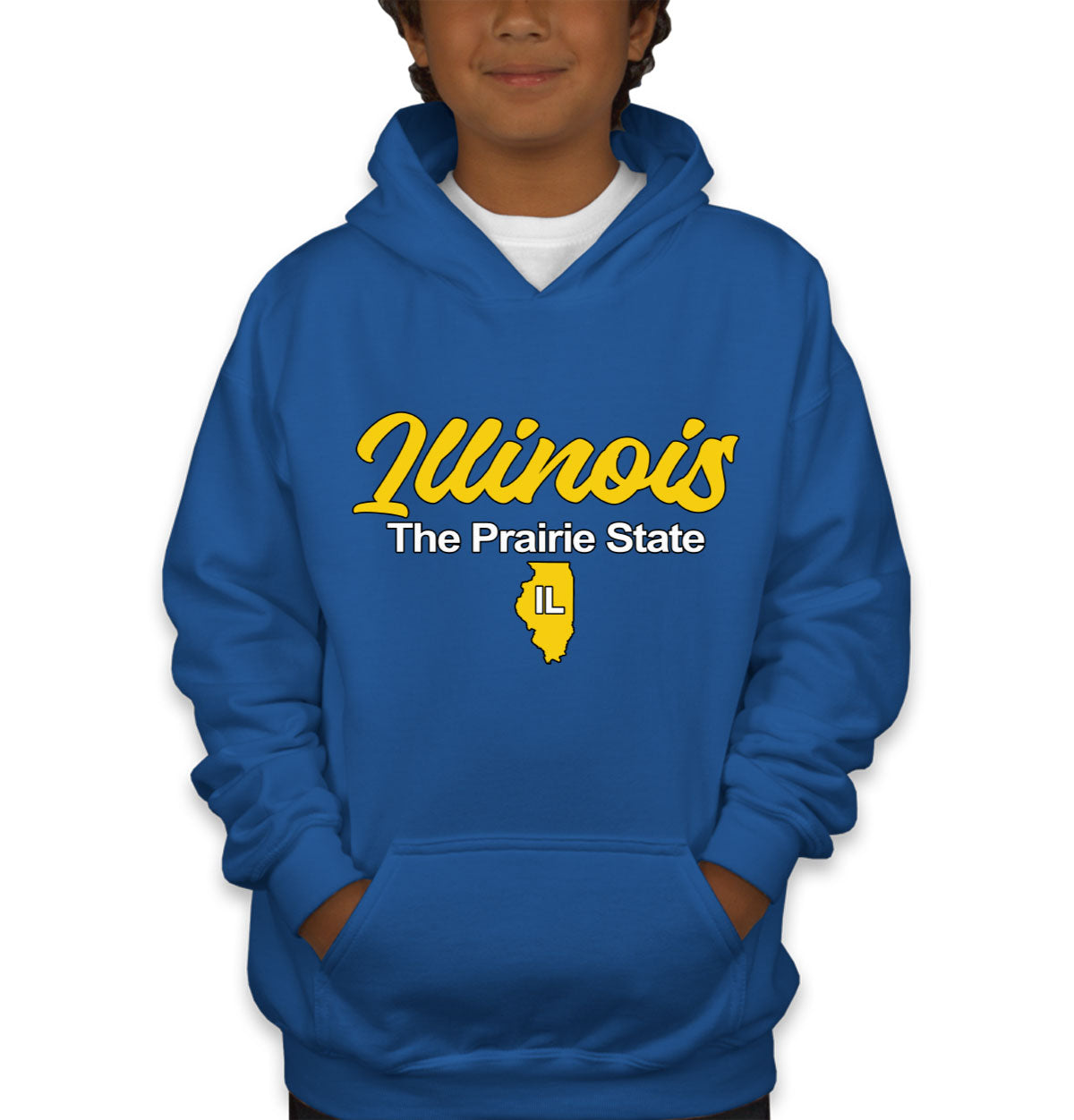 Illinois The Prairie State Youth Hoodie
