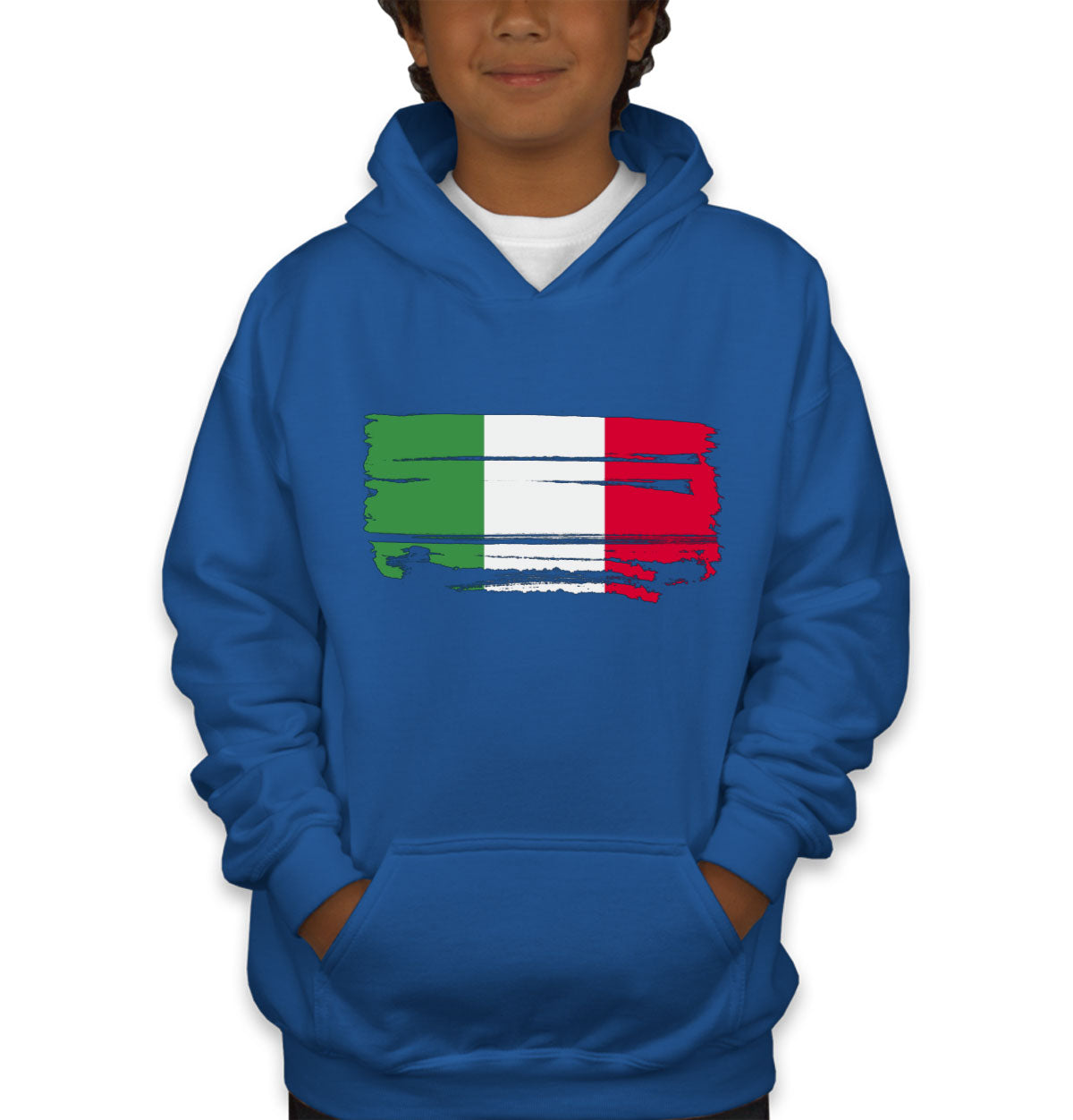 Italy Flag Youth Hoodie