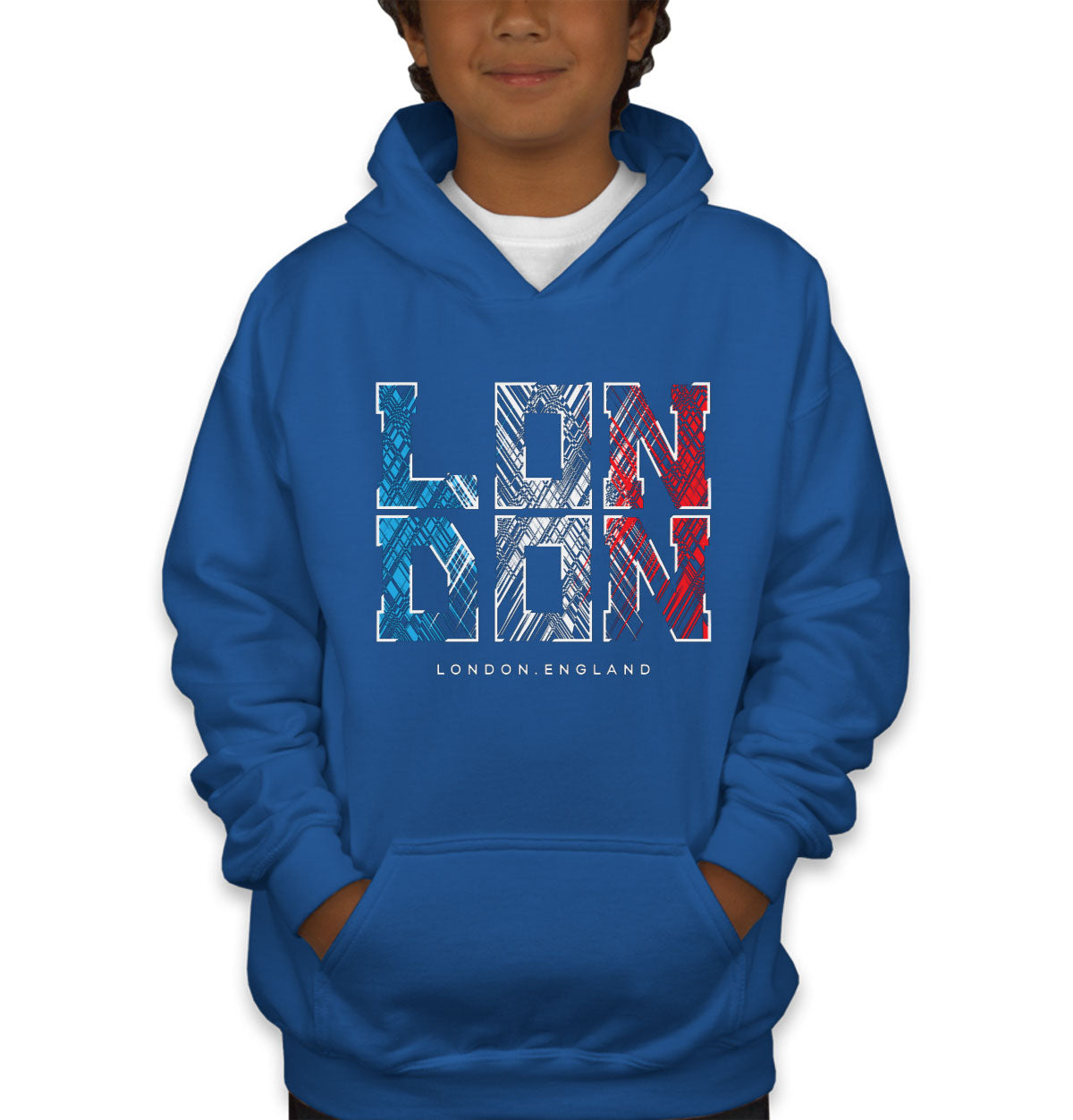 London England Youth Hoodie