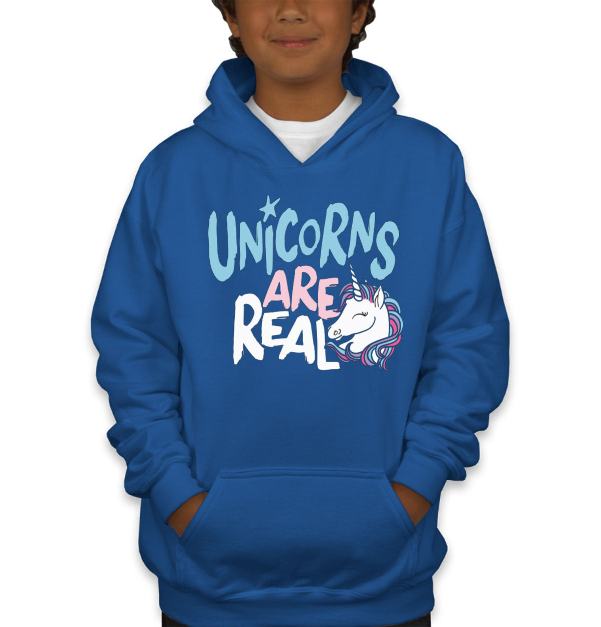 Unicorns Are Real Youth Hoodie