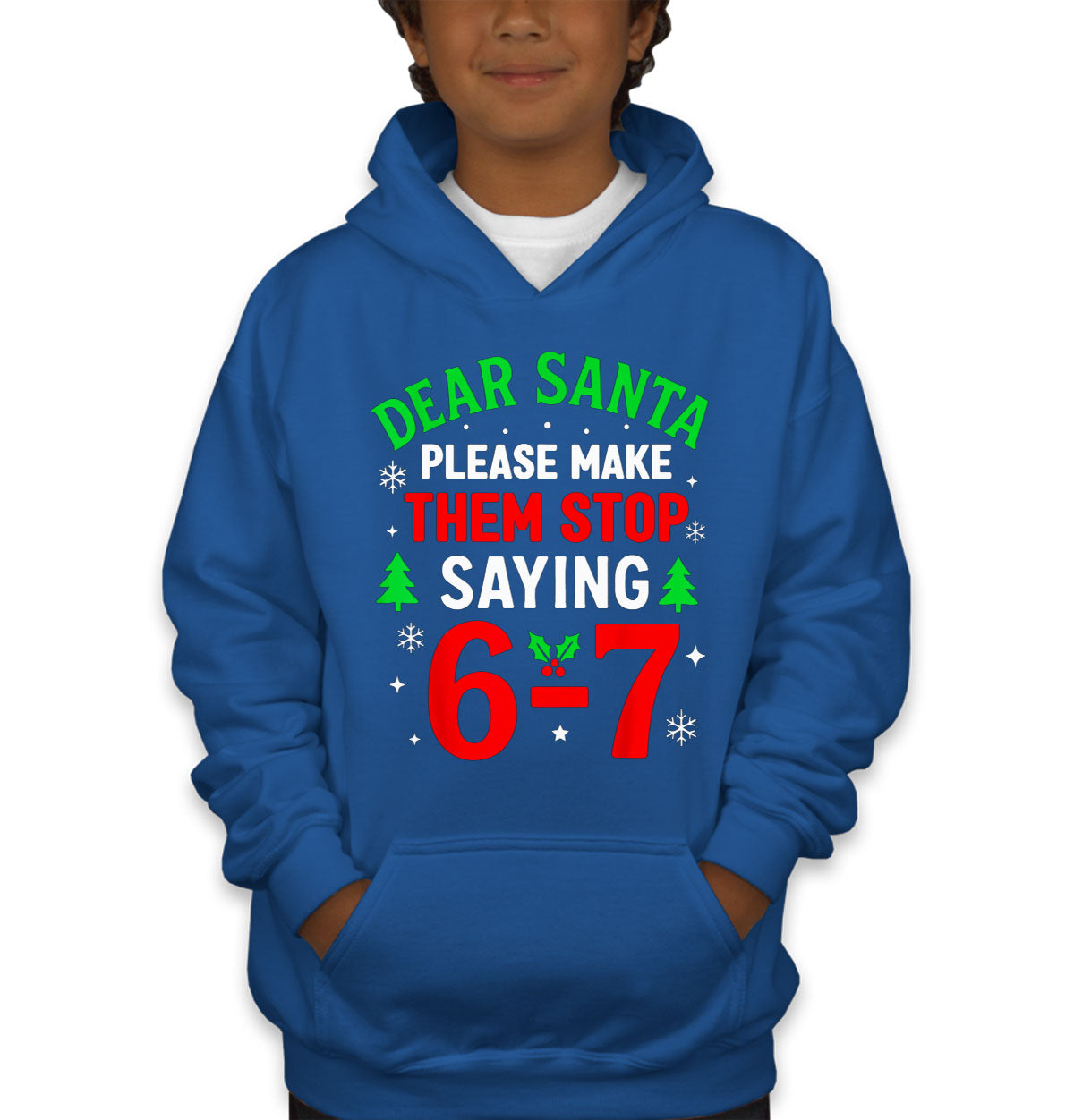 67 Sixty Seven Christmas Youth Hoodie
