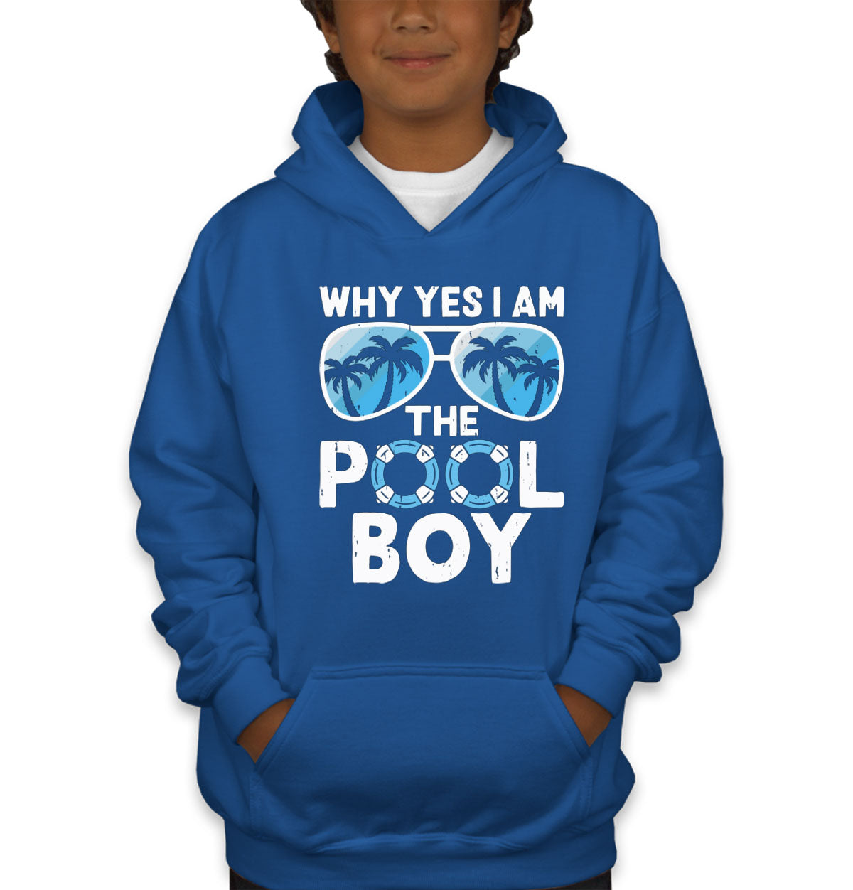 Swim Boy Youth Hoodie