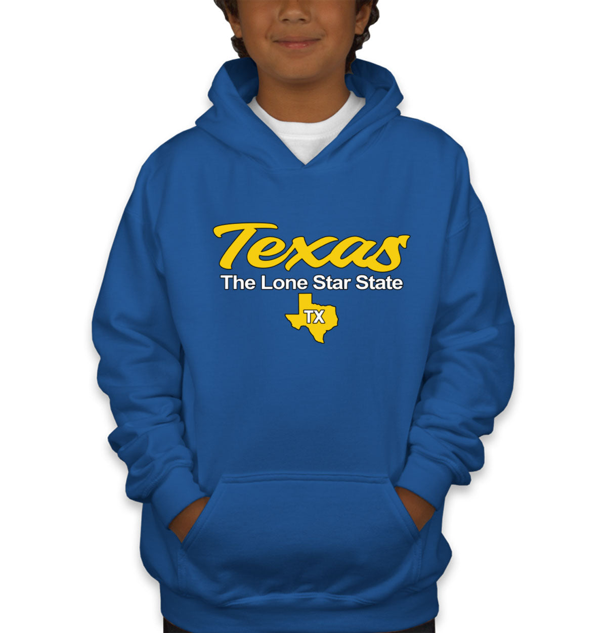 Texas The Lone Star State Youth Hoodie