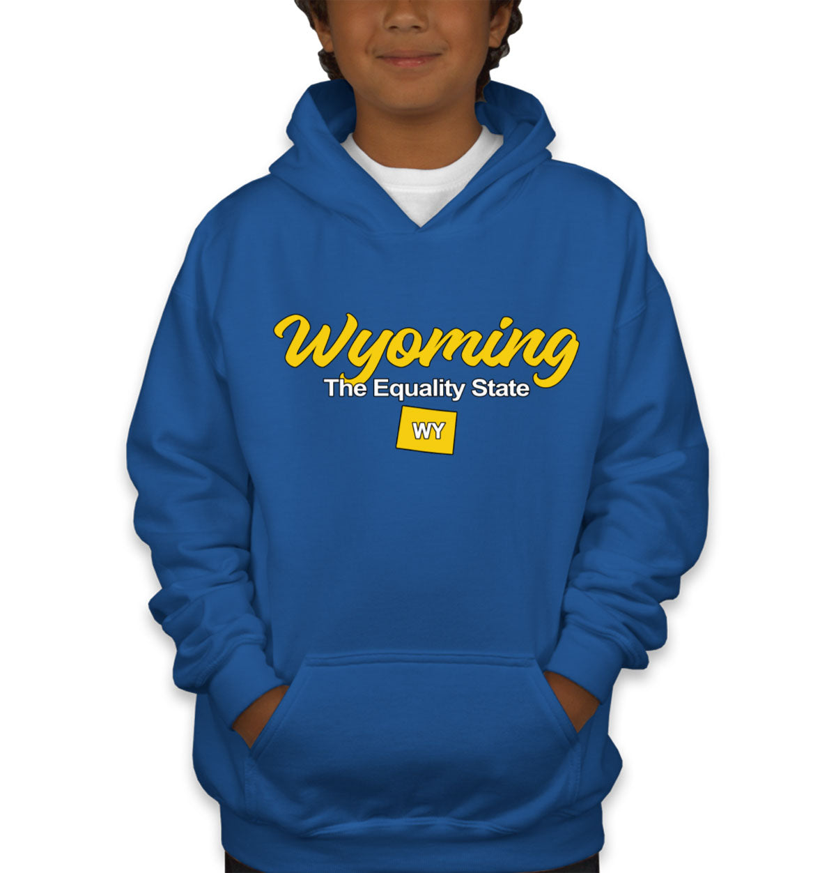 Wyoming The Equality State Youth Hoodie