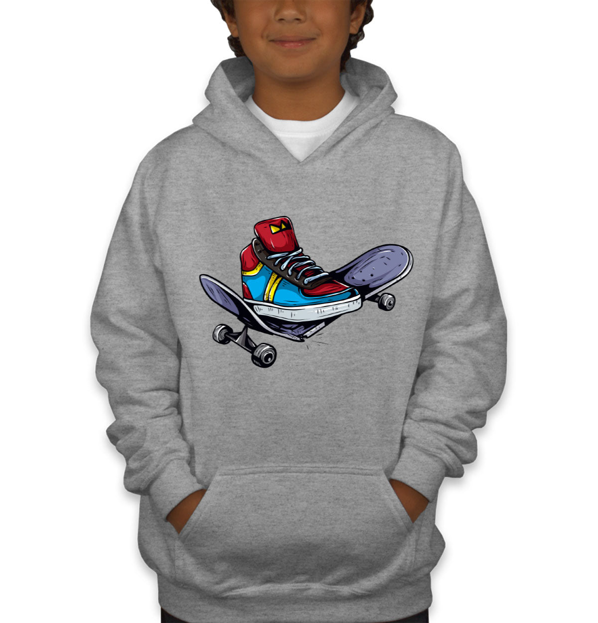 Sneaker Skateboard Youth Hoodie