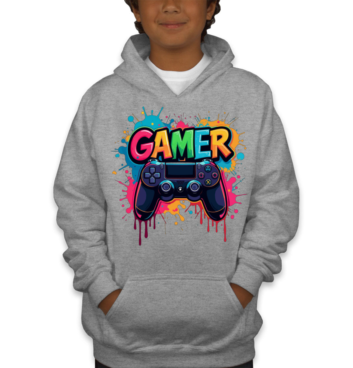 Gamer Gaming Console Youth Hoodie