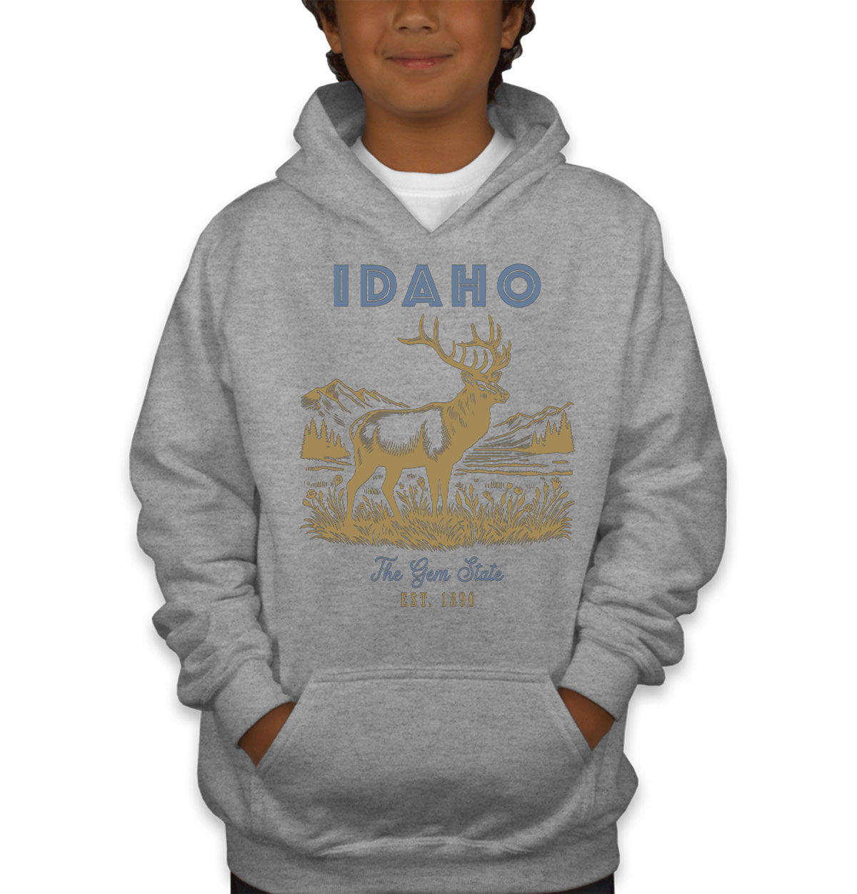 Idaho State Vintage Youth Hoodie