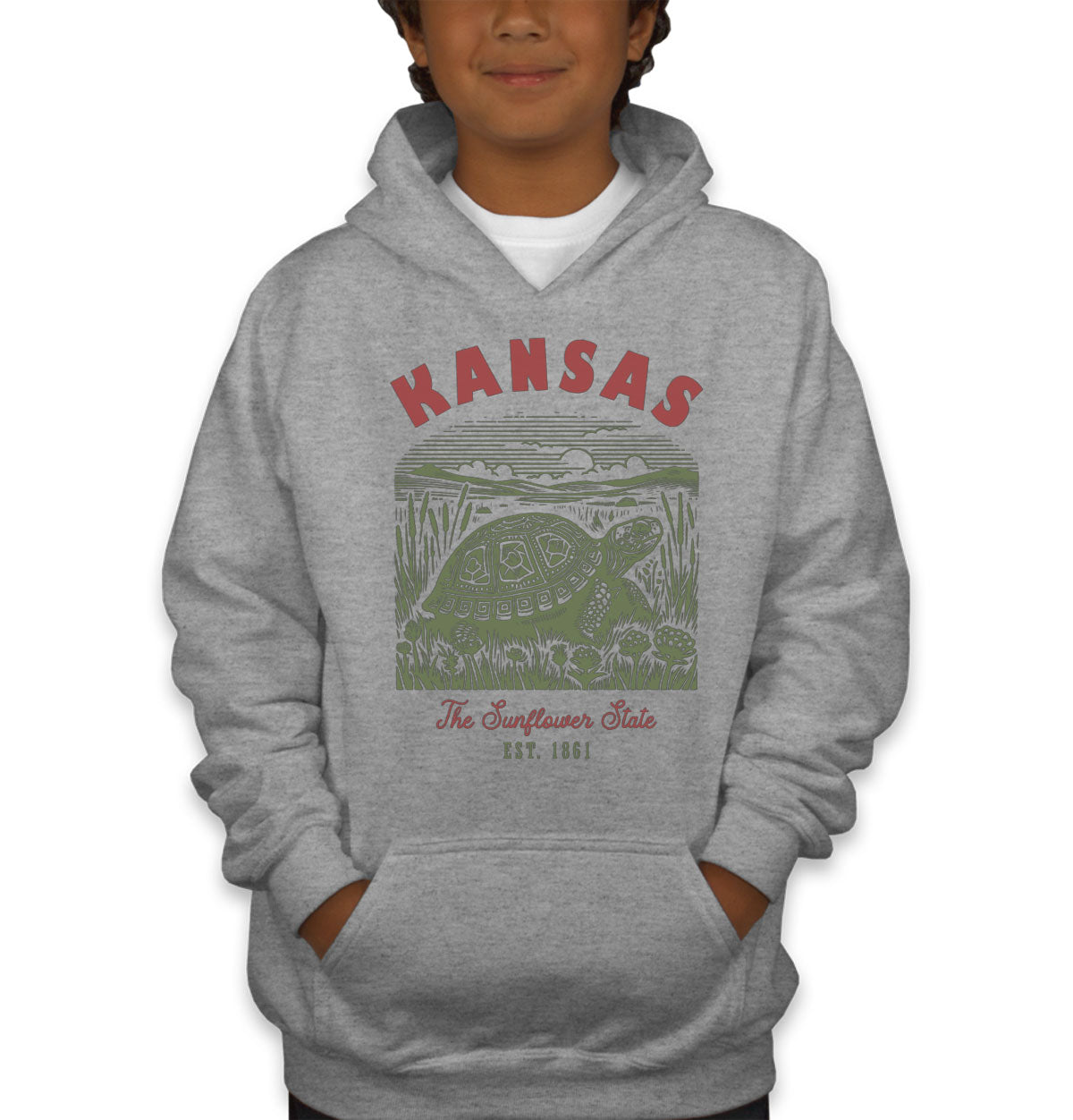 Kansas State Vintage Youth Hoodie