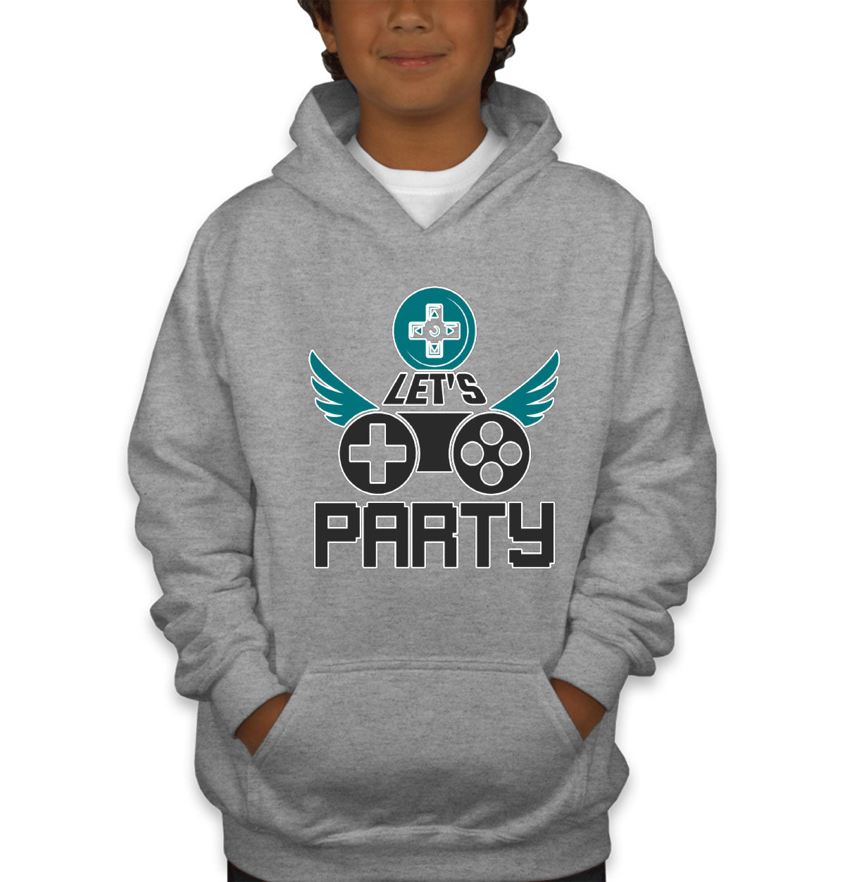 Let's Party Game Youth Hoodie