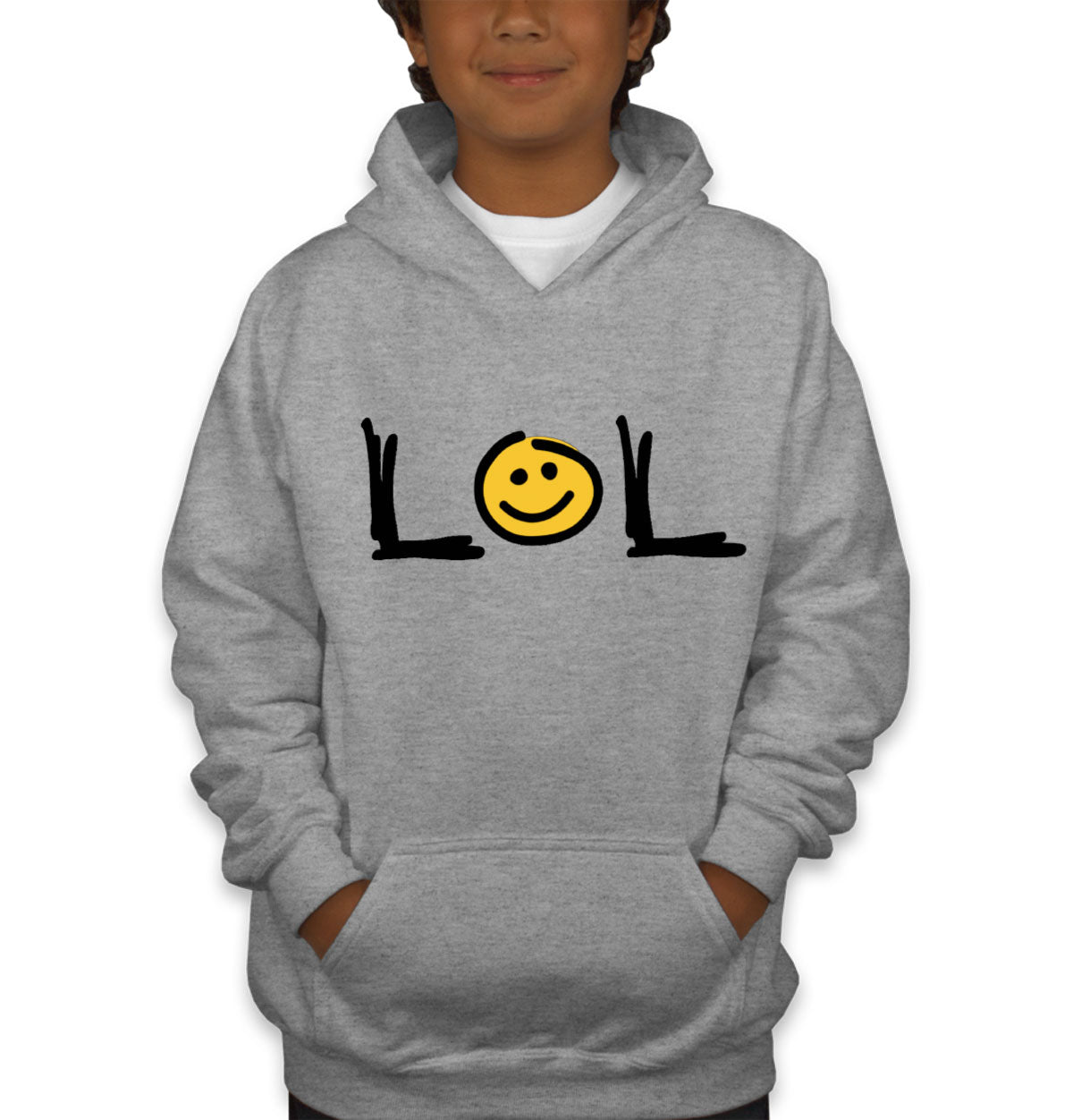 Lol Be Happy Youth Hoodie