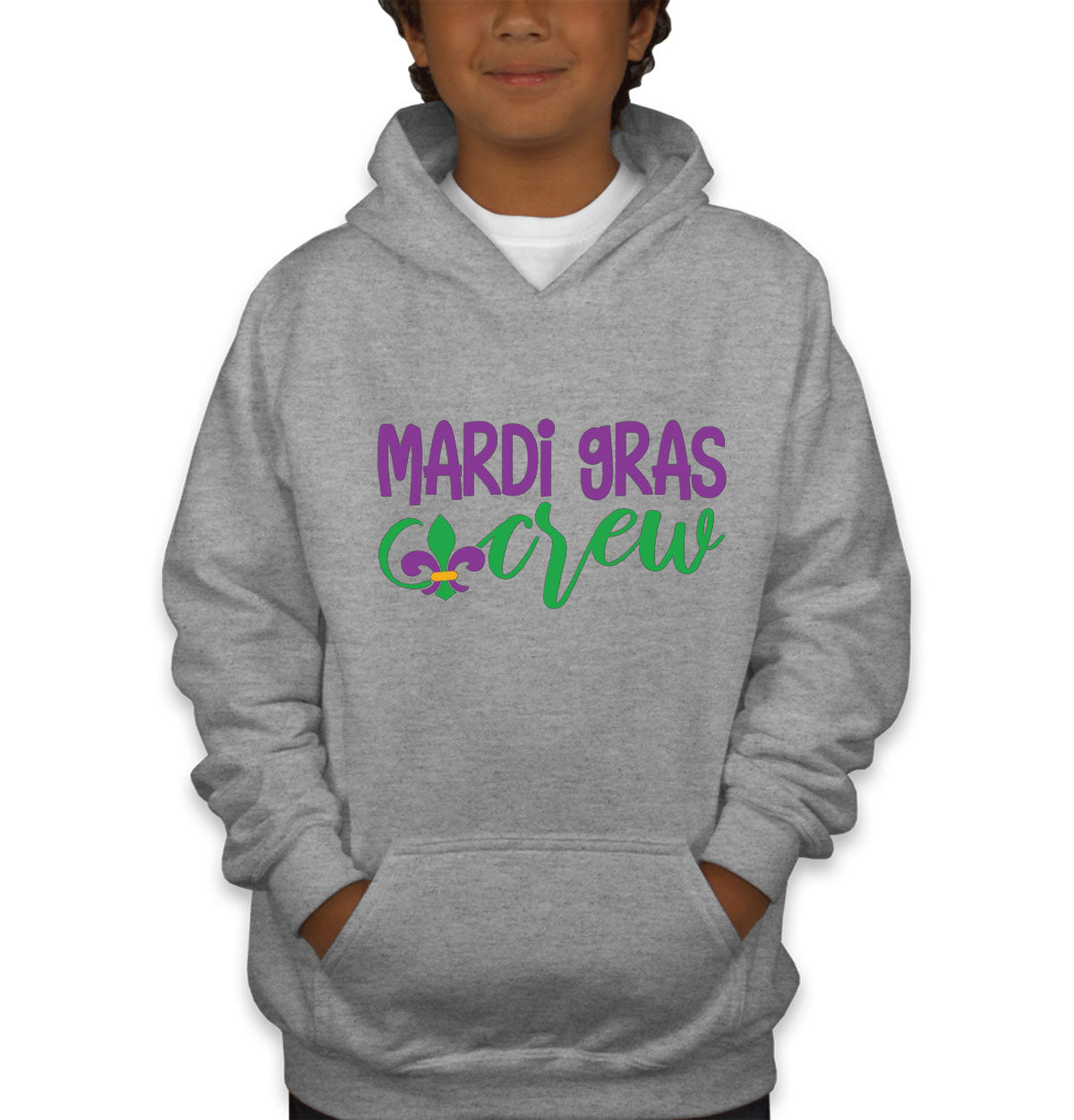 Mardi Gras Crew Youth Hoodie