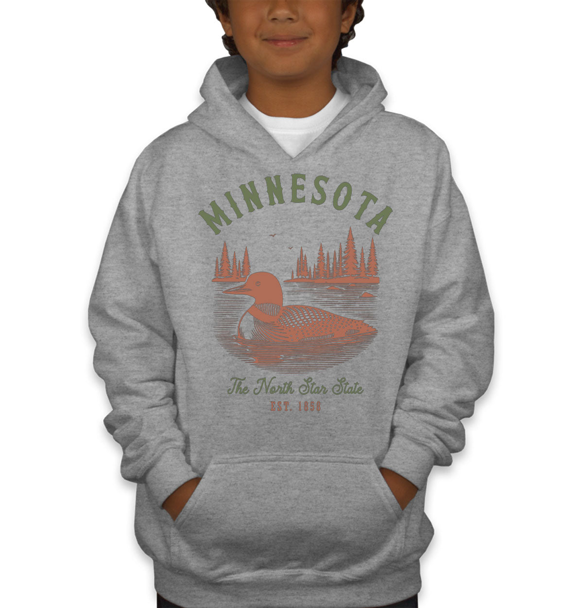 Minnesota State Vintage Youth Hoodie