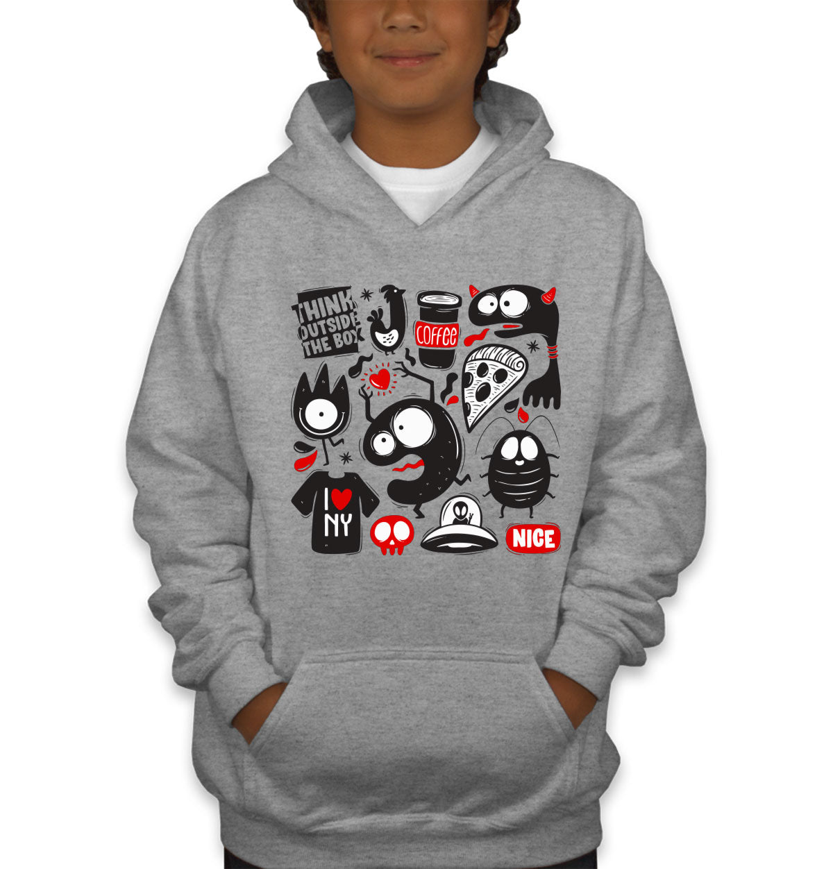 Monster Set Youth Hoodie