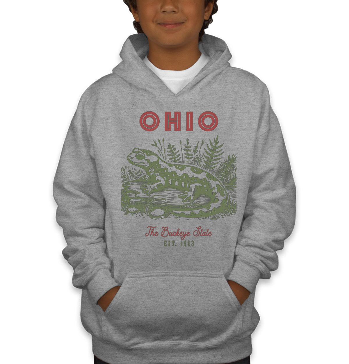 Ohio State Vintage Youth Hoodie
