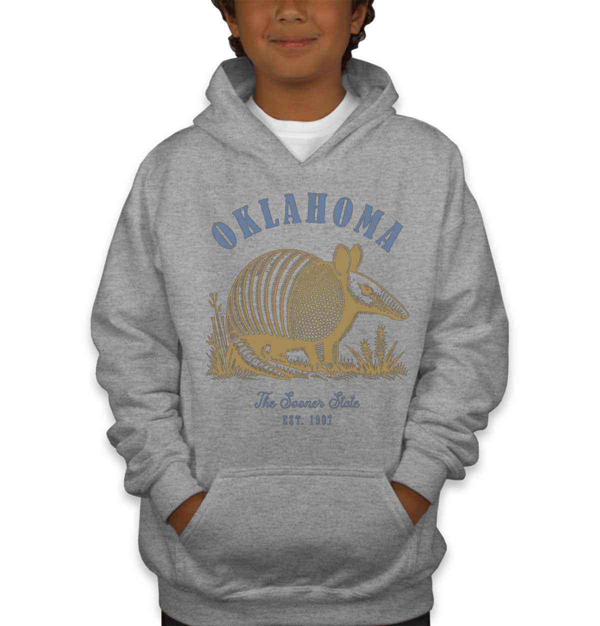 Oklahoma State Vintage  Youth Hoodie