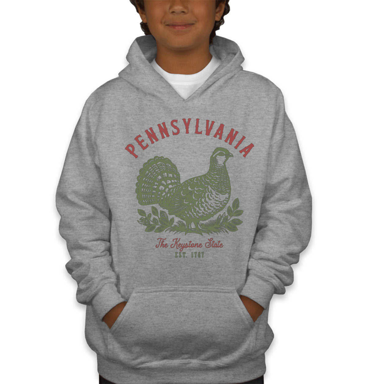 Pennsylvania State Vintage Youth Hoodie
