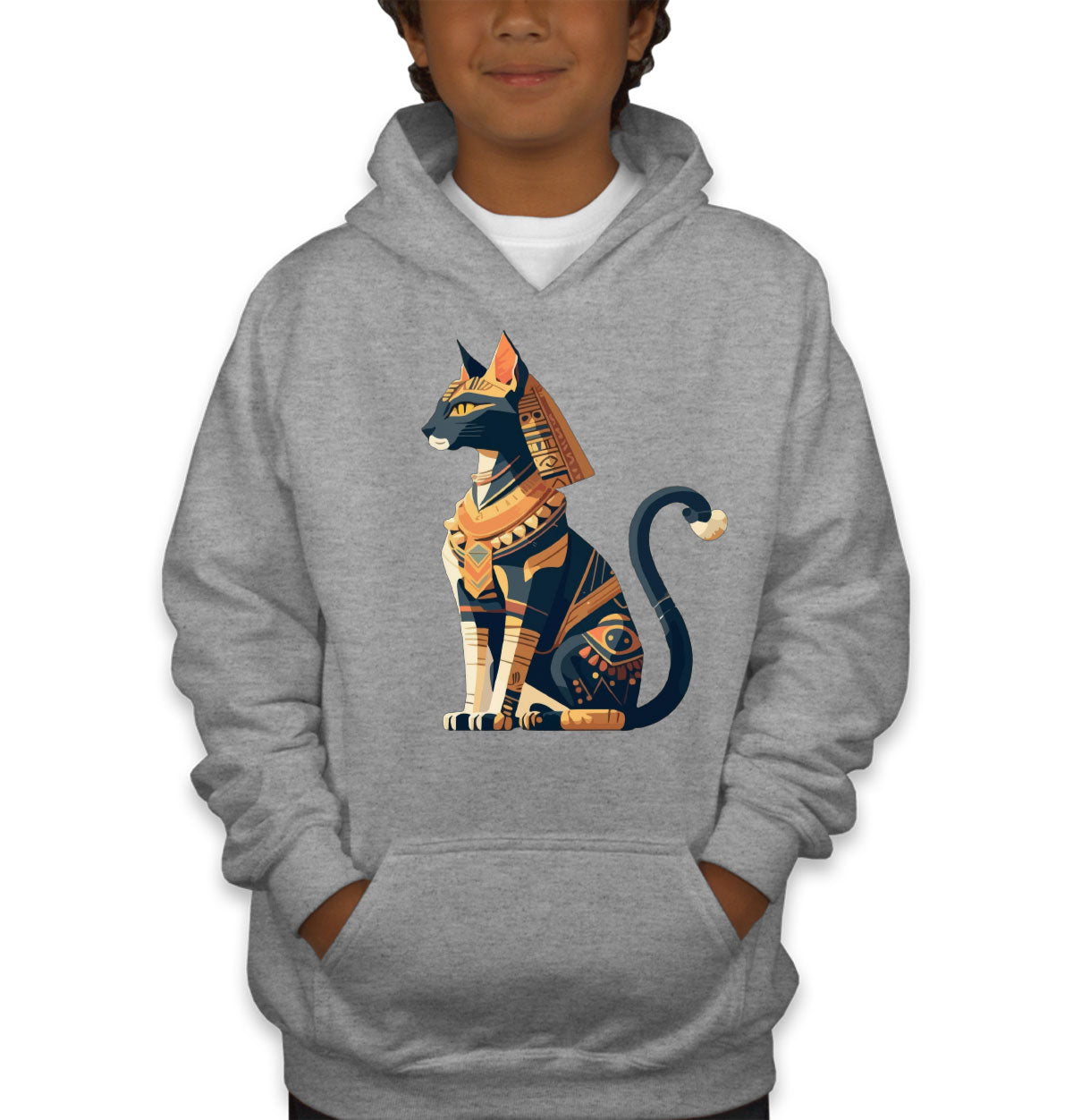 Pharaonic Cat Youth Hoodie