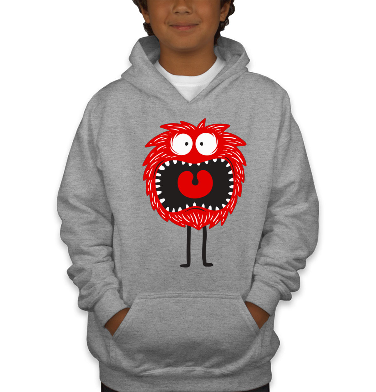 Red Monster Youth Hoodie