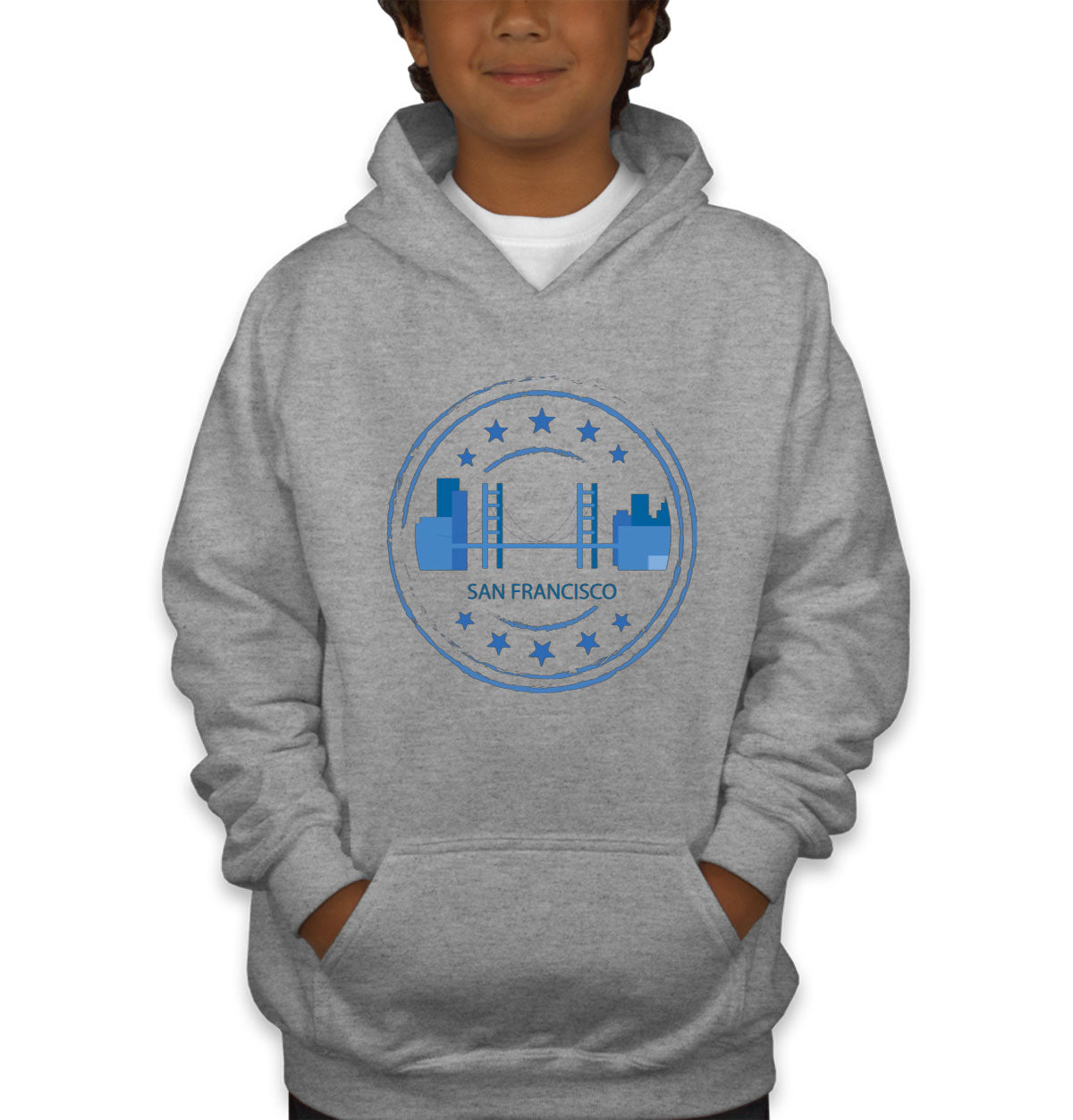 San Francisco Stamp Youth Hoodie