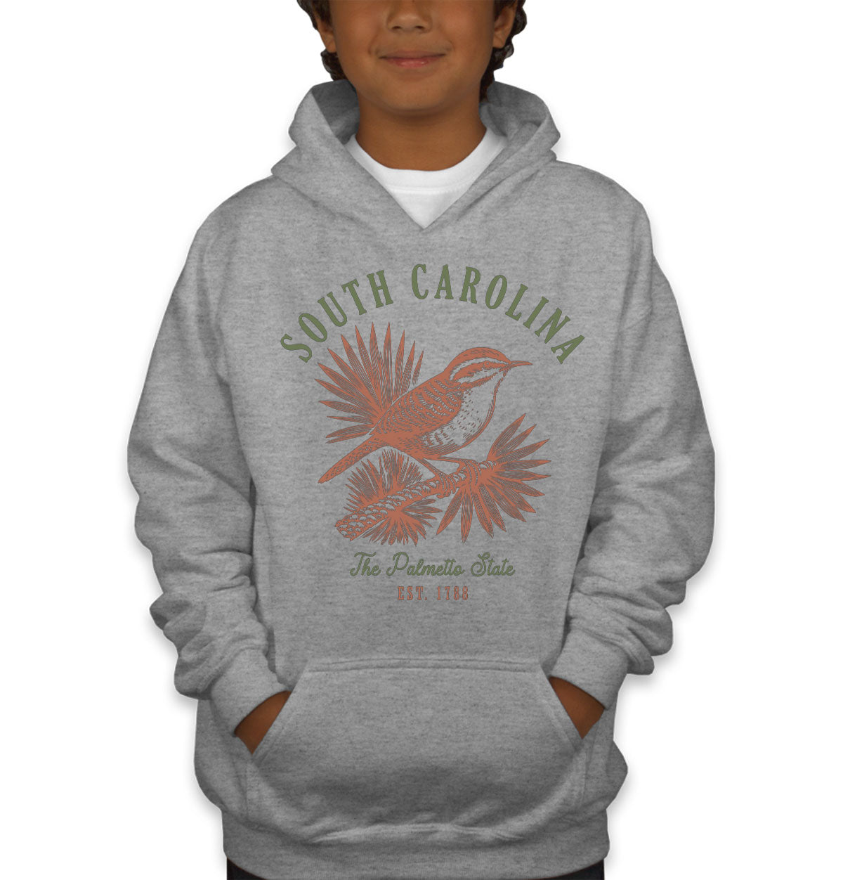 South Carolina State Vintage Youth Hoodie
