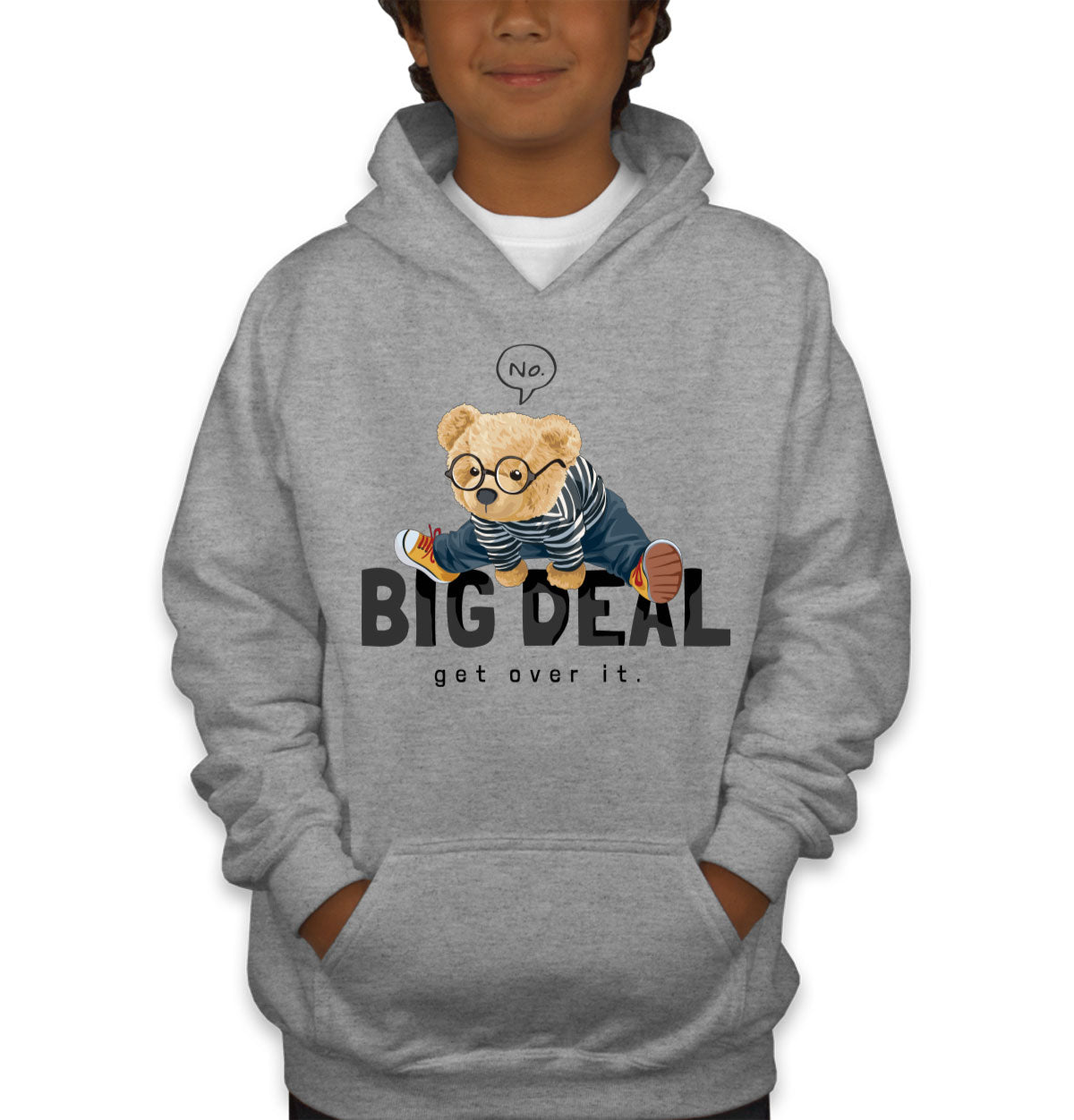 Teddy Bear Big Deal Youth Hoodie