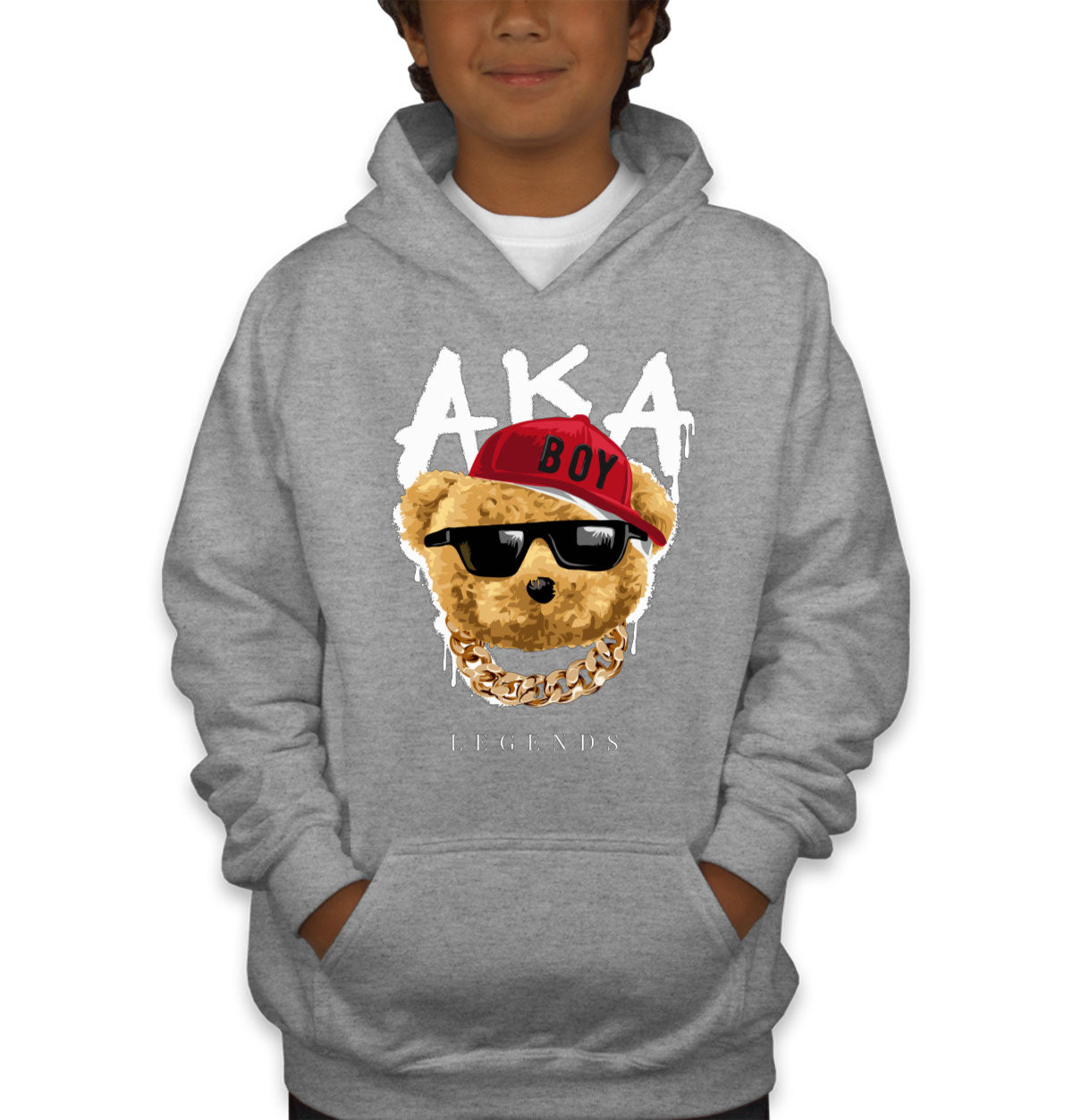 Teddy Bear Legends Youth Hoodie