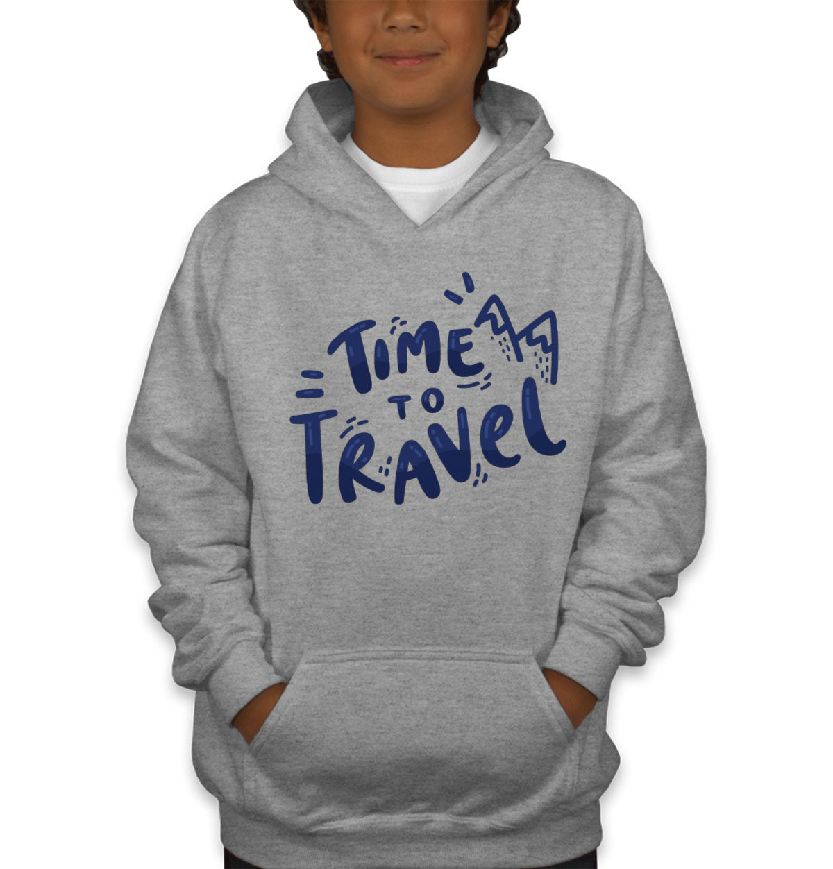 Time To Travel Youth Hoodie