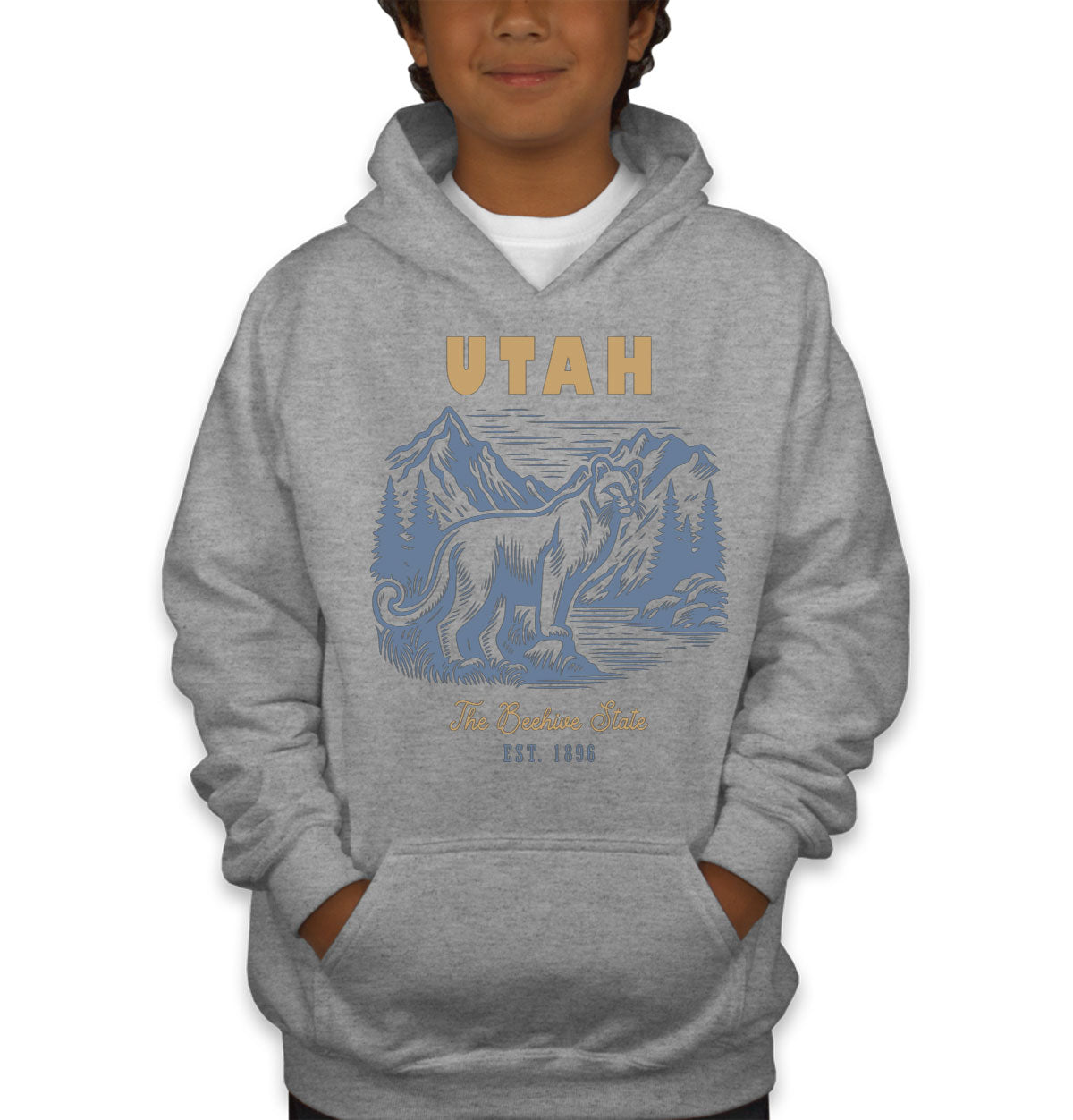 Utah State Vintage Youth Hoodie