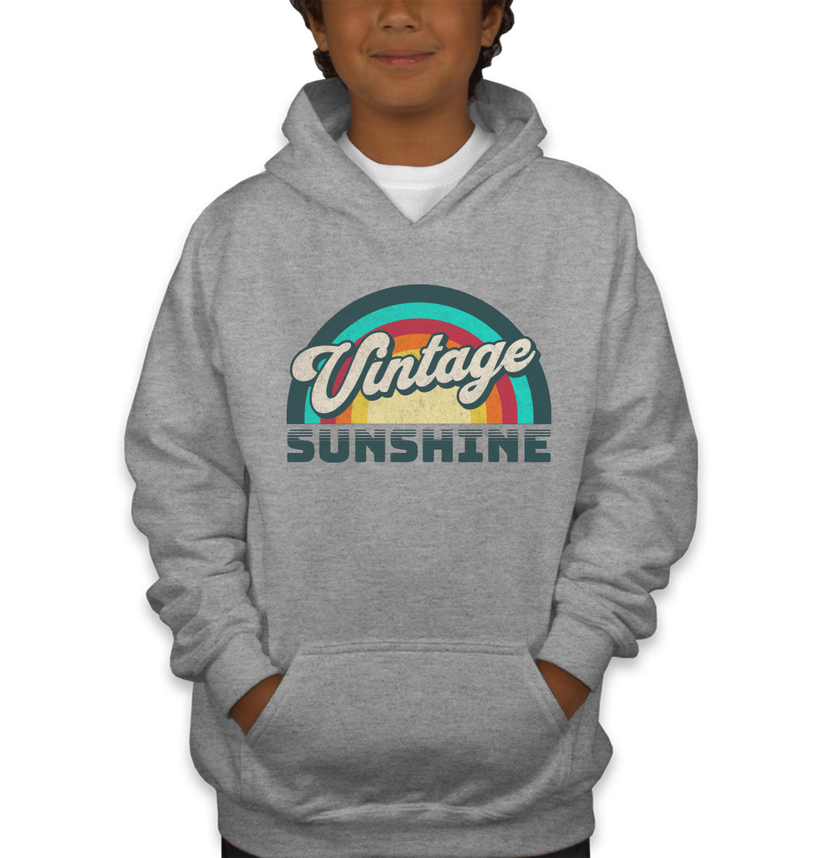 Vintage Sunshine Youth Hoodie
