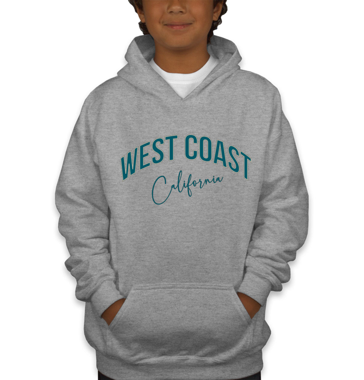 West Coast California Youth Hoodie