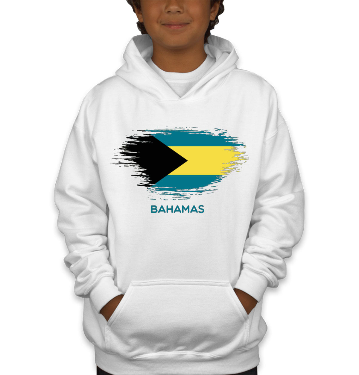 Bahamas Flag Youth Hoodie