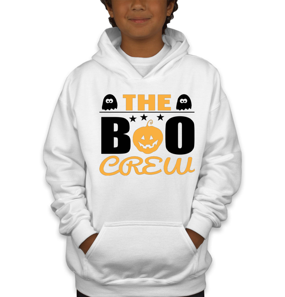 The Boo Crew Halloween Youth Hoodie