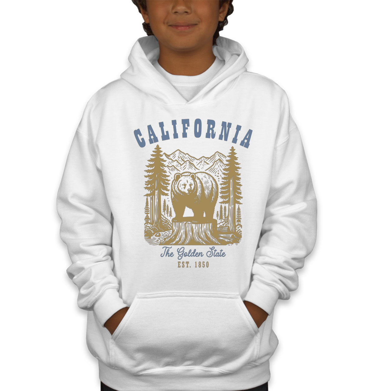 California State Vintage Youth Hoodie