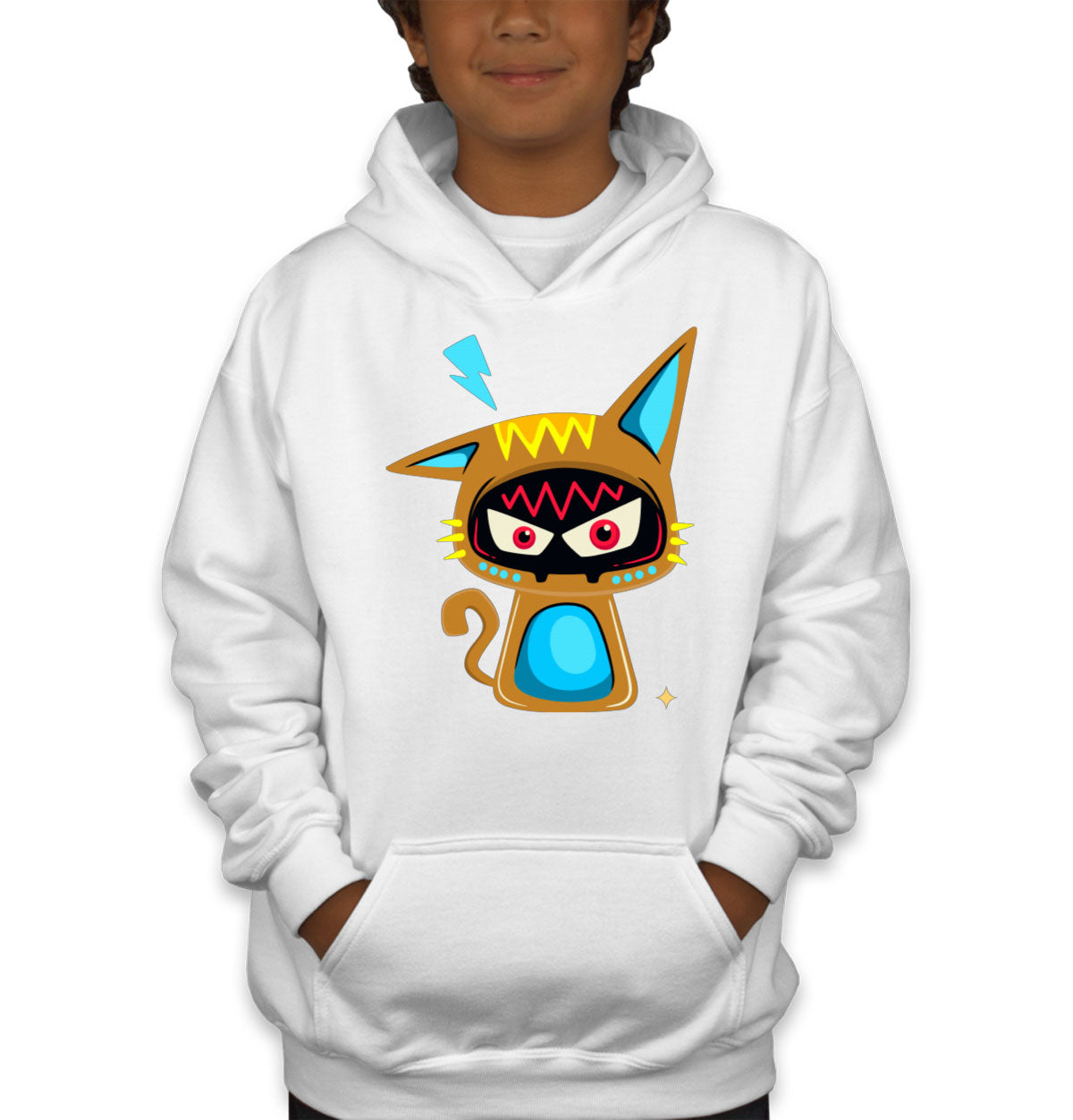 Cat Monster Youth Hoodie