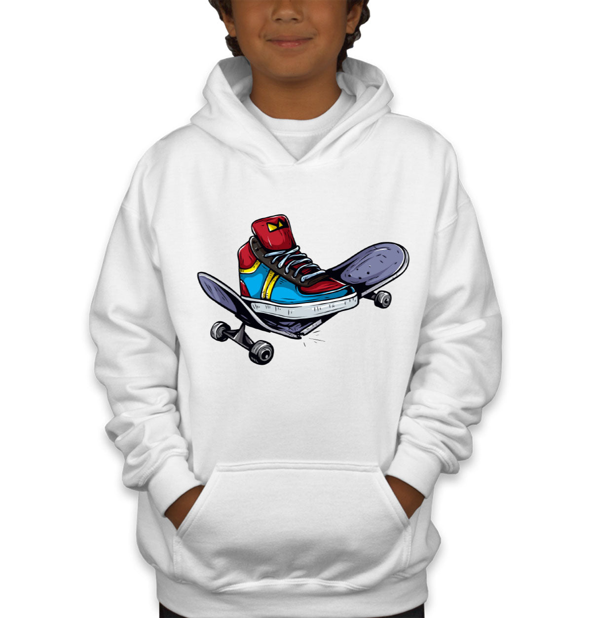 Sneaker Skateboard Youth Hoodie