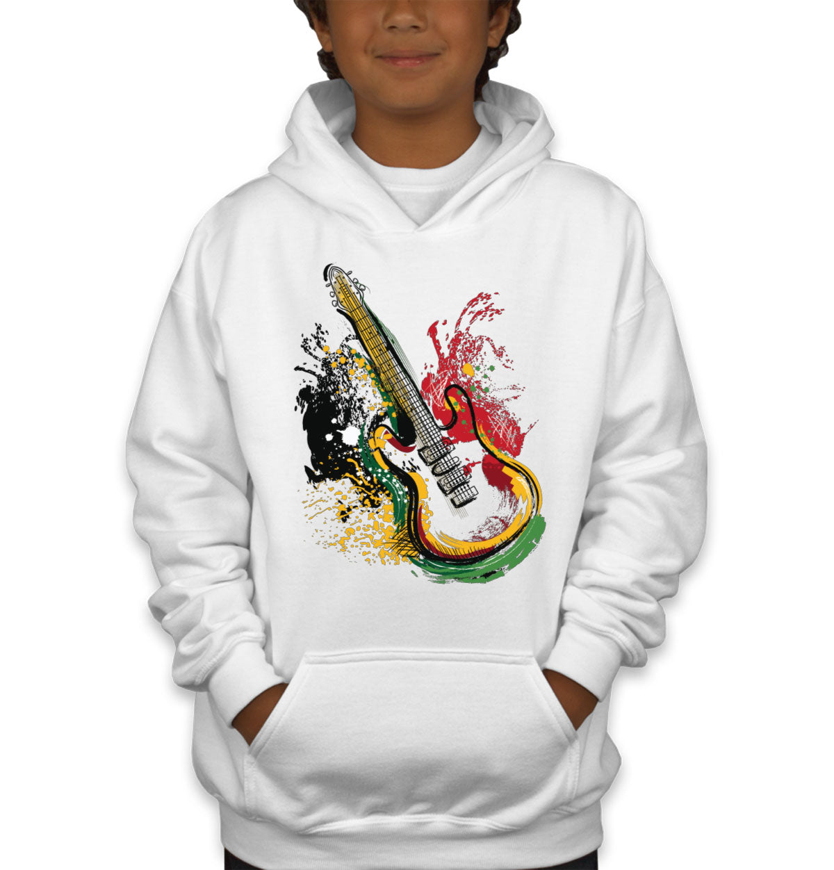 Electric Guitar Youth Hoodie