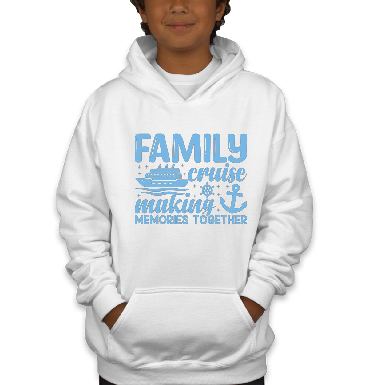 Family Cruise Making Memories Together Youth Hoodie