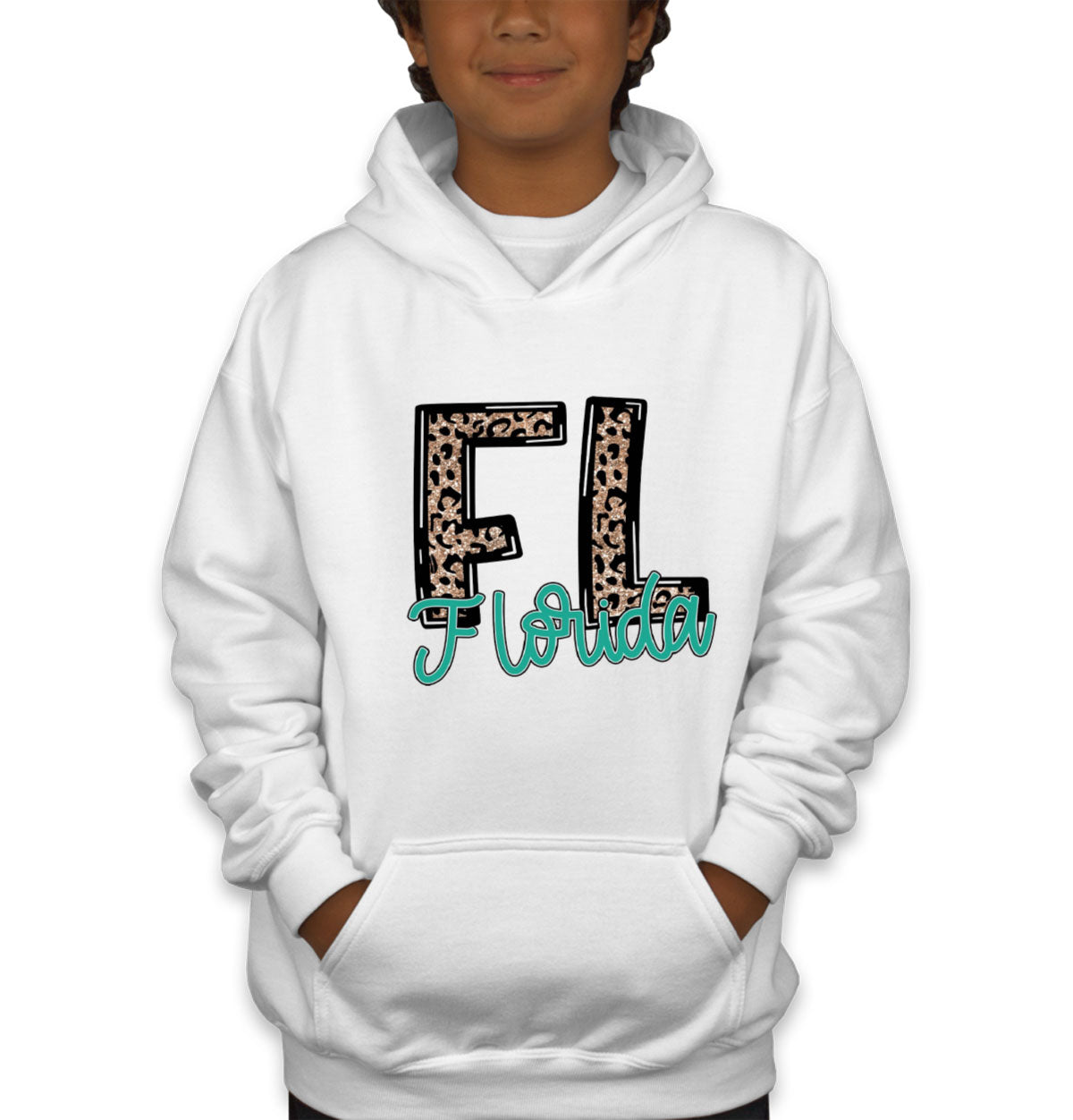 Florida State Abbreviation Youth Hoodie
