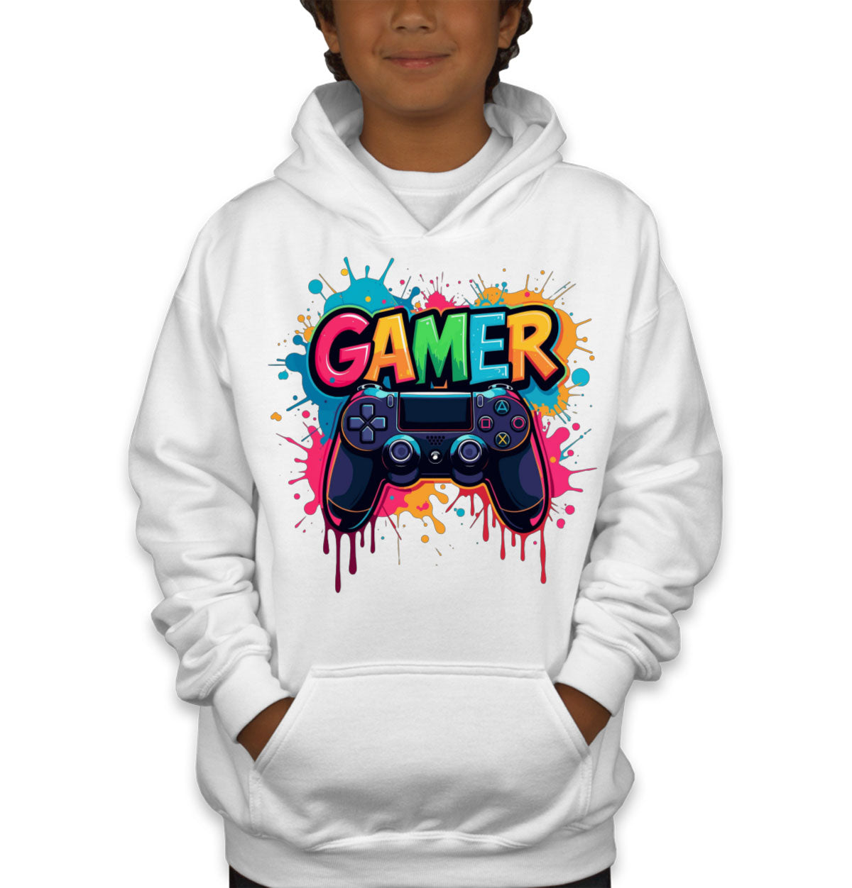 Gamer Gaming Console Youth Hoodie