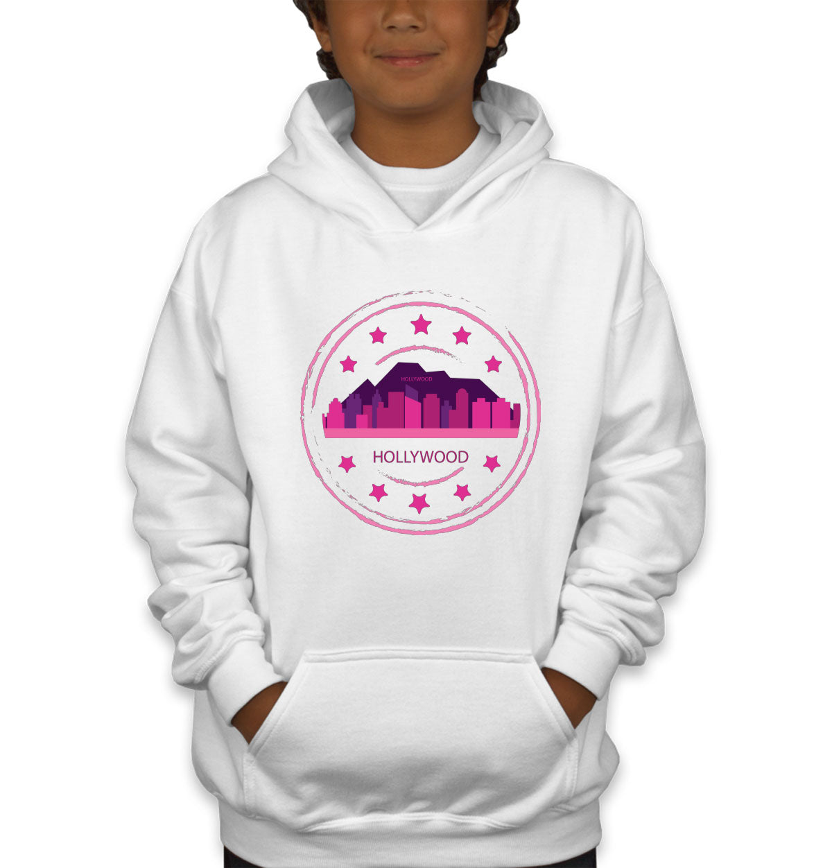 Hollywood Stamp Youth Hoodie
