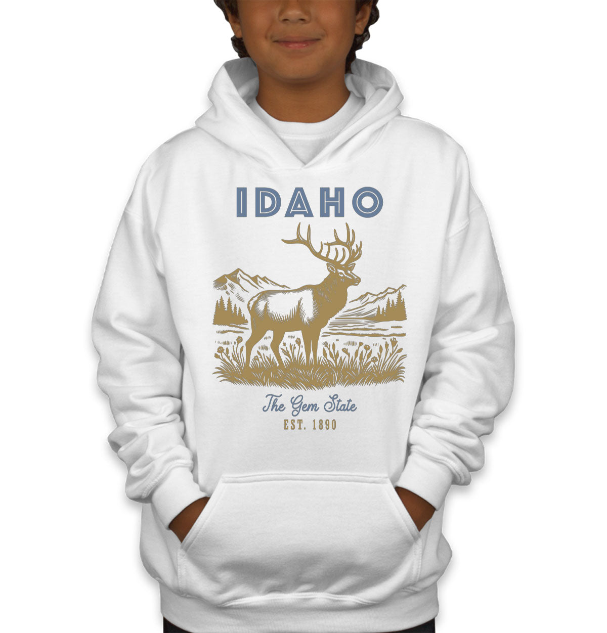 Idaho State Vintage Youth Hoodie