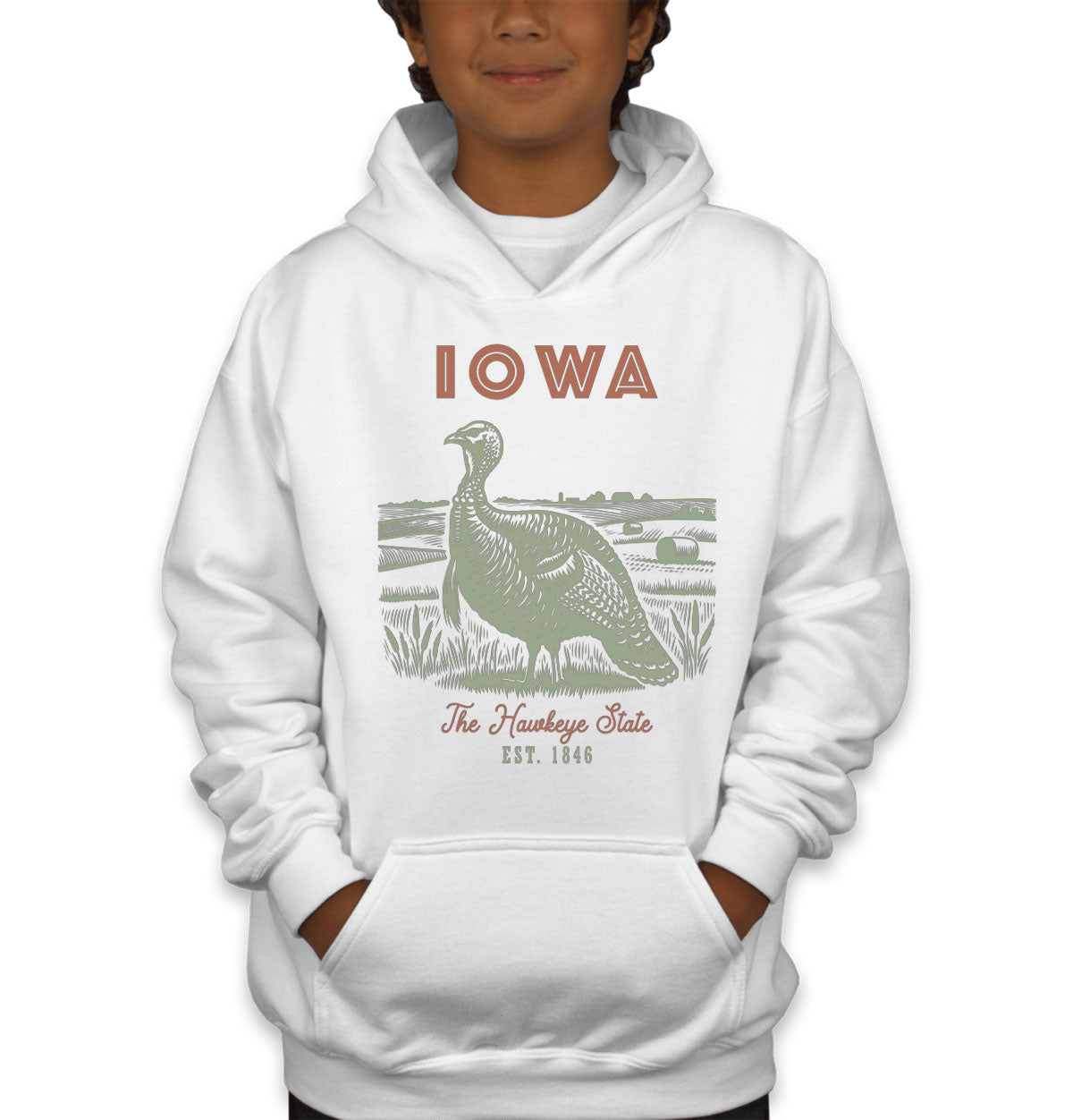 Iowa State Vintage Youth Hoodie