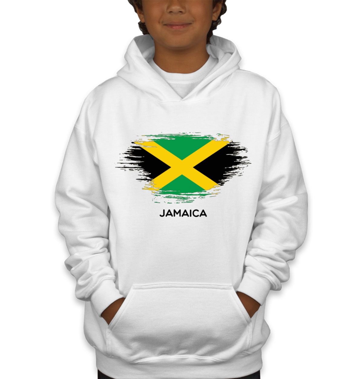 Jamaica Flag Youth Hoodie