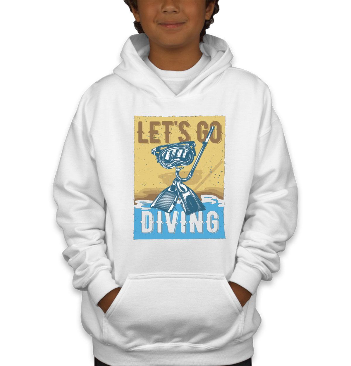 Let's Go Diving Youth Hoodie